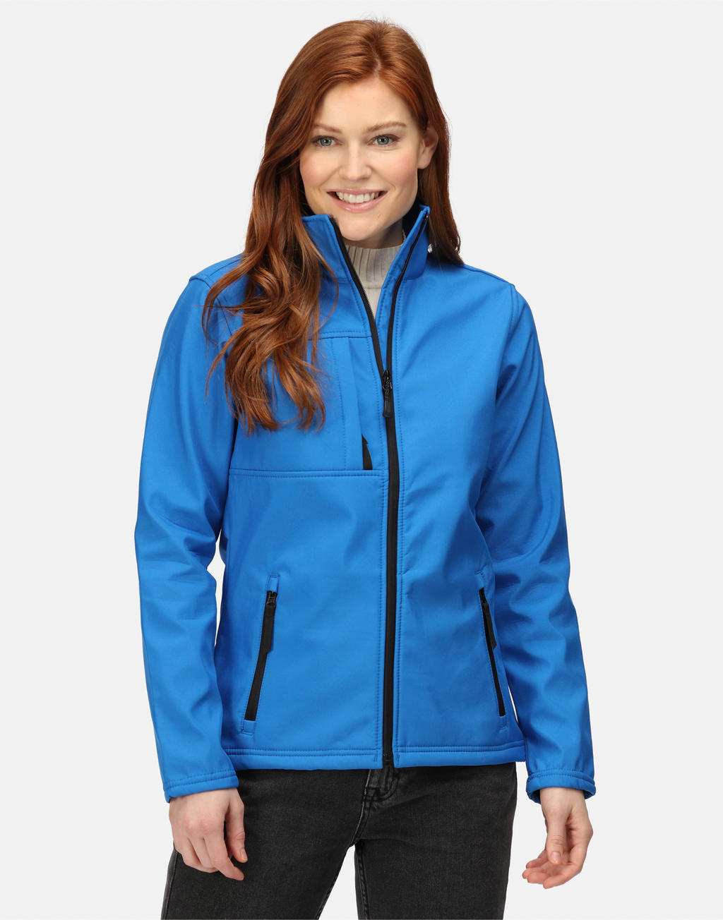  Women's Octagon II Softshell in Farbe Black/Black