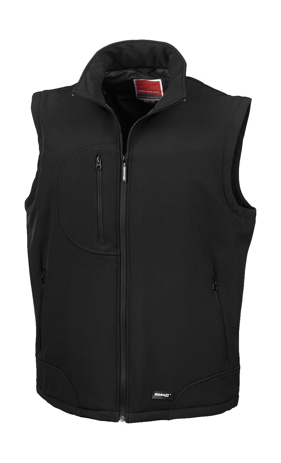  Softshell Bodywarmer in Farbe Black/Black