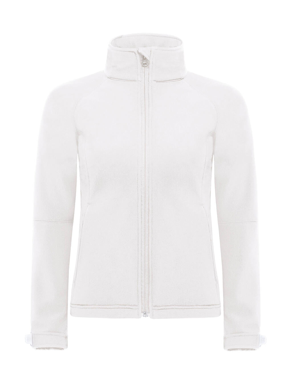  Hooded Softshell/women in Farbe White