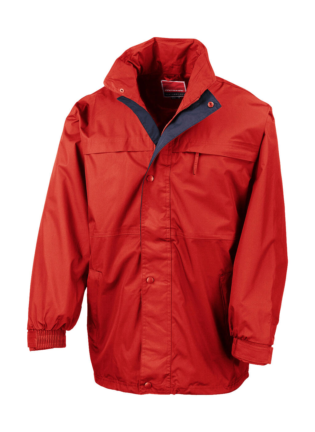  Mid-Season Jacket in Farbe Red/Navy