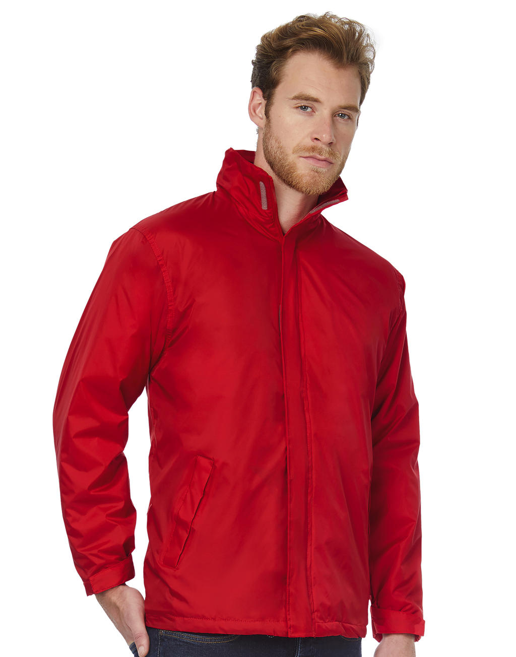  Ocean Shore Midseason Parka in Farbe Black