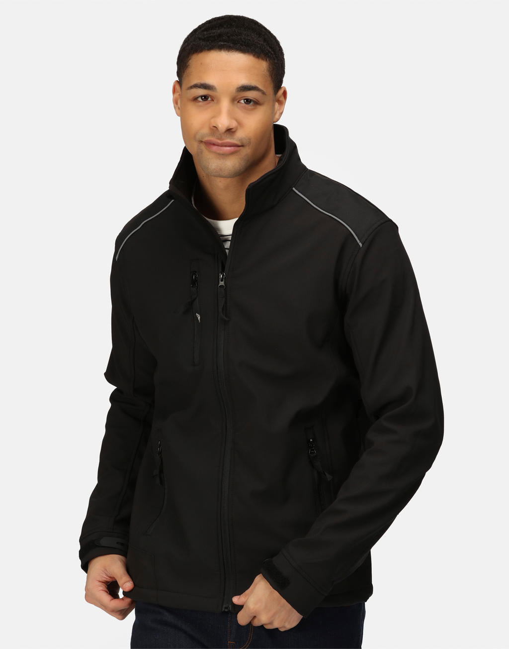  Sandstorm Workwear Softshell in Farbe Black