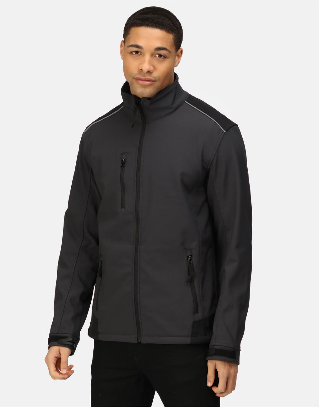  Sandstorm Workwear Softshell in Farbe Black