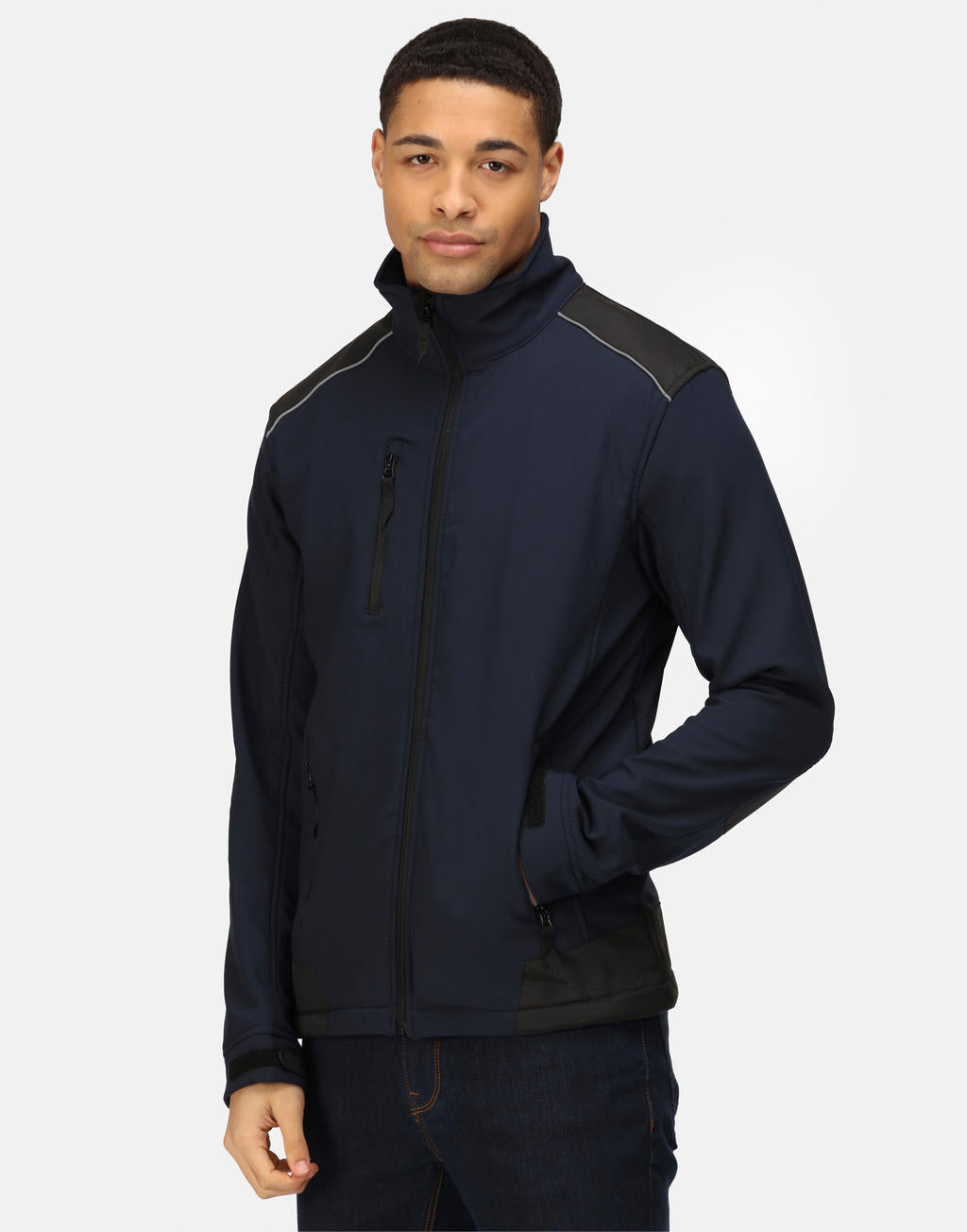  Sandstorm Workwear Softshell in Farbe Black