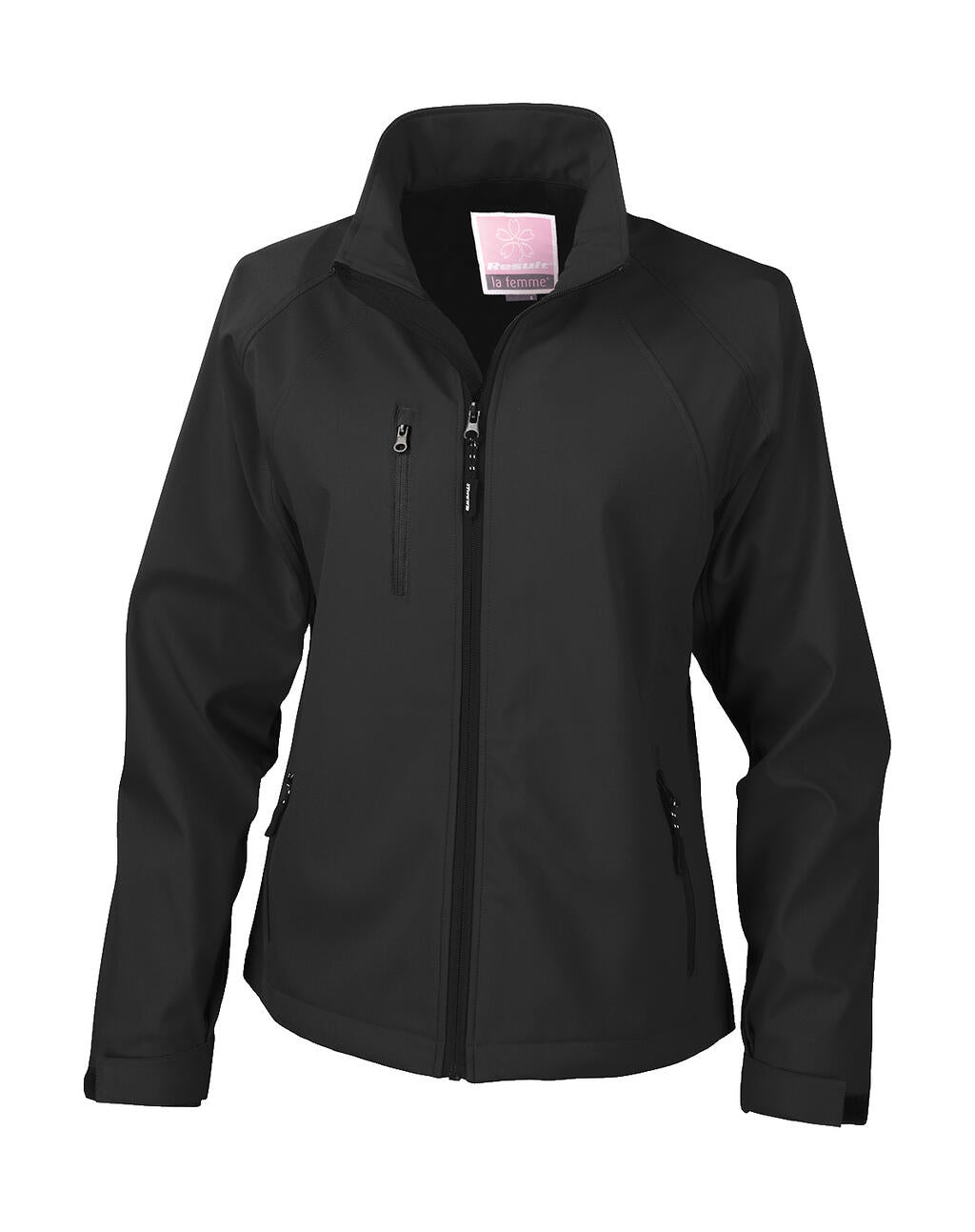  Ladies Base Layer Softshell in Farbe Black