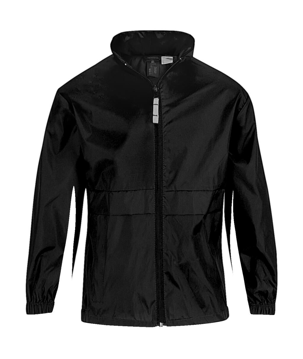  Sirocco/kids Windbreaker in Farbe Black