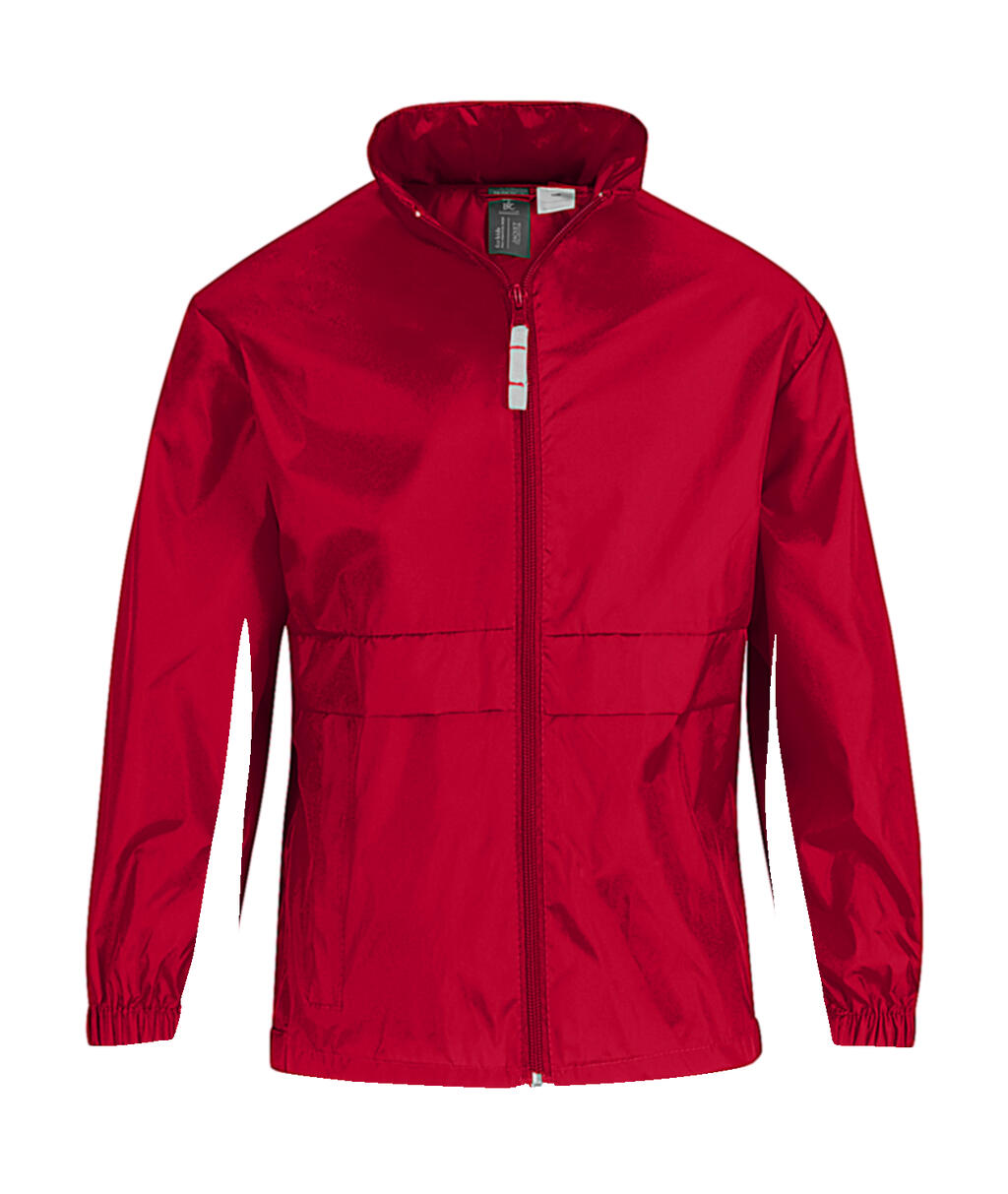  Sirocco/kids Windbreaker in Farbe Red