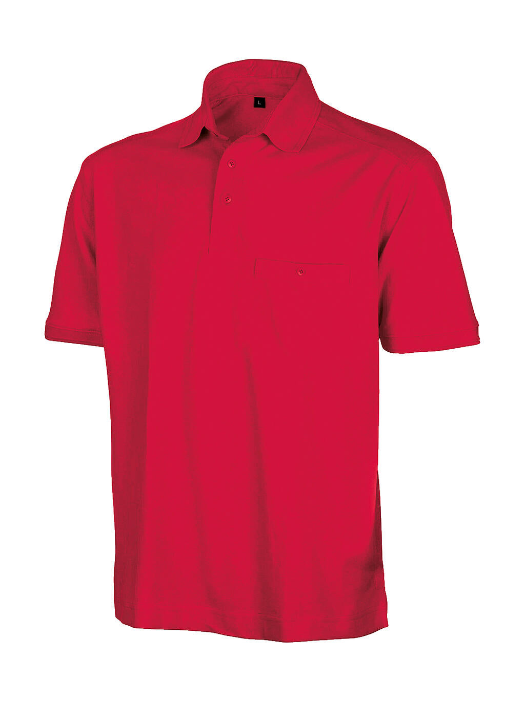  Apex Polo Shirt in Farbe Red