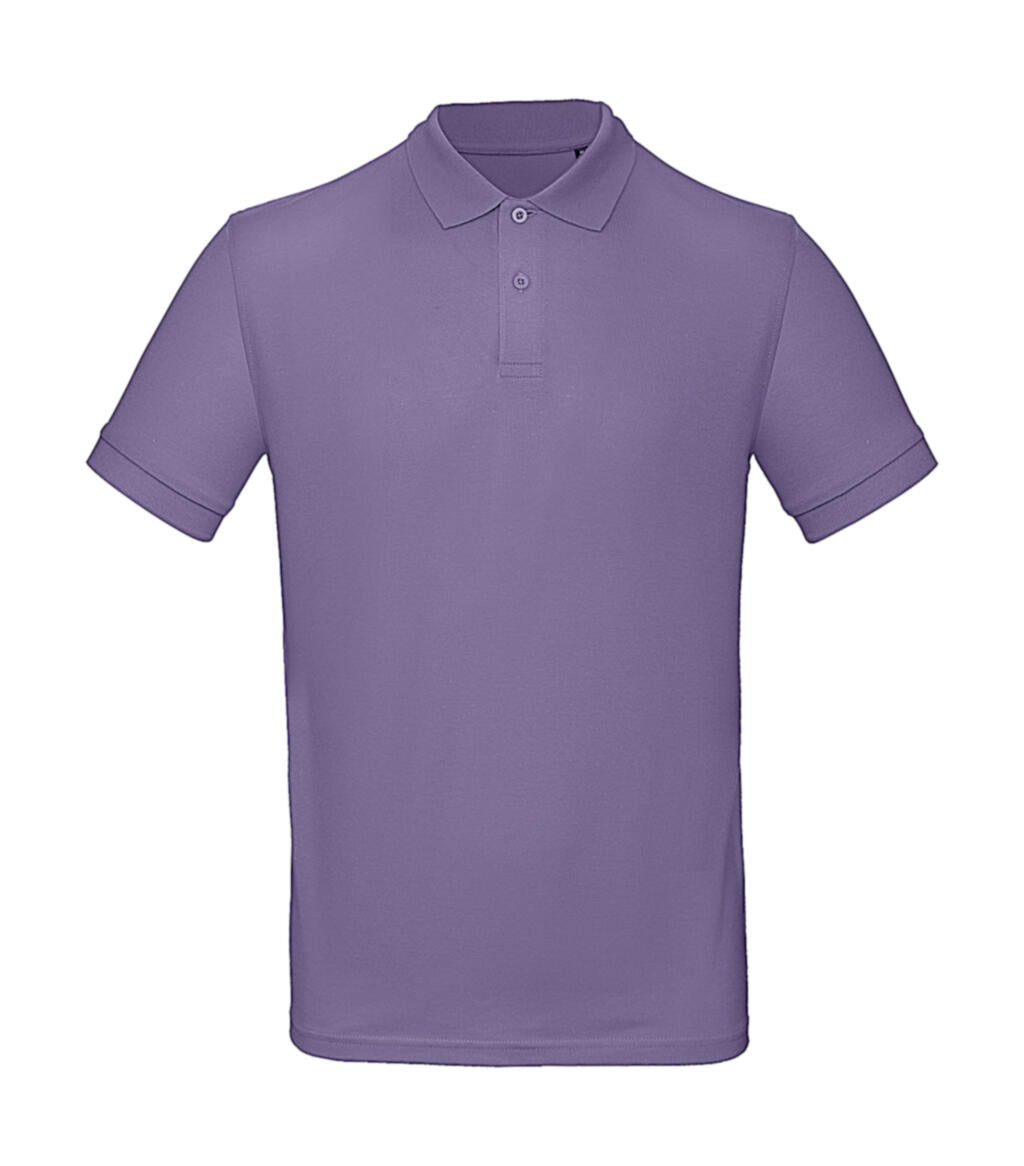 Organic Inspire Polo /men in Farbe Millenial Lilac