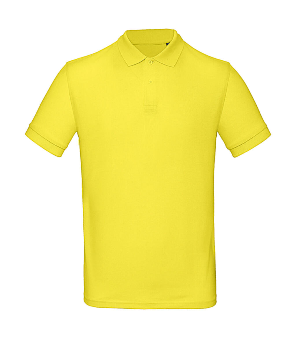 Organic Inspire Polo /men in Farbe Solar Yellow