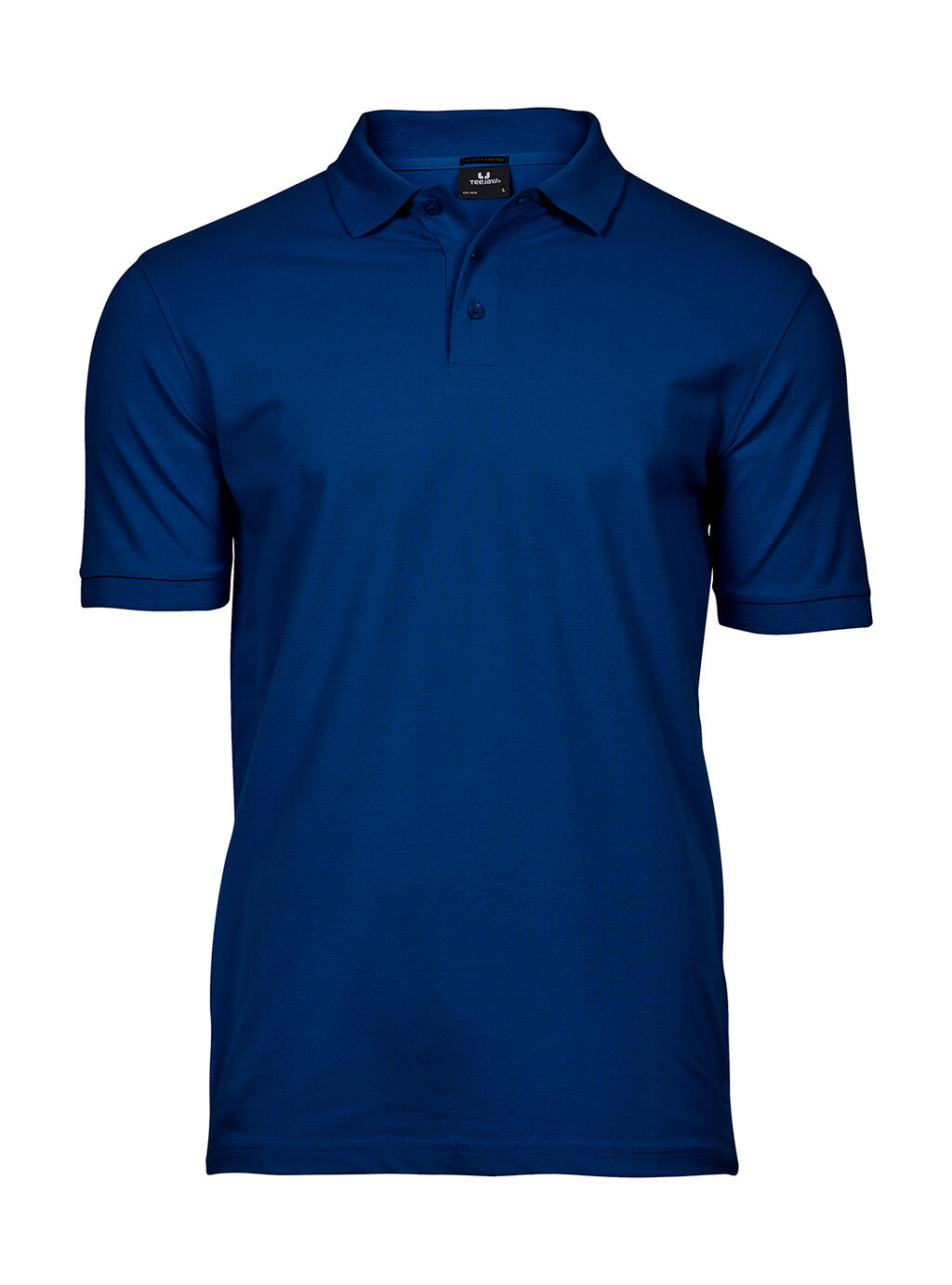 Luxury Stretch Polo in Farbe Indigo
