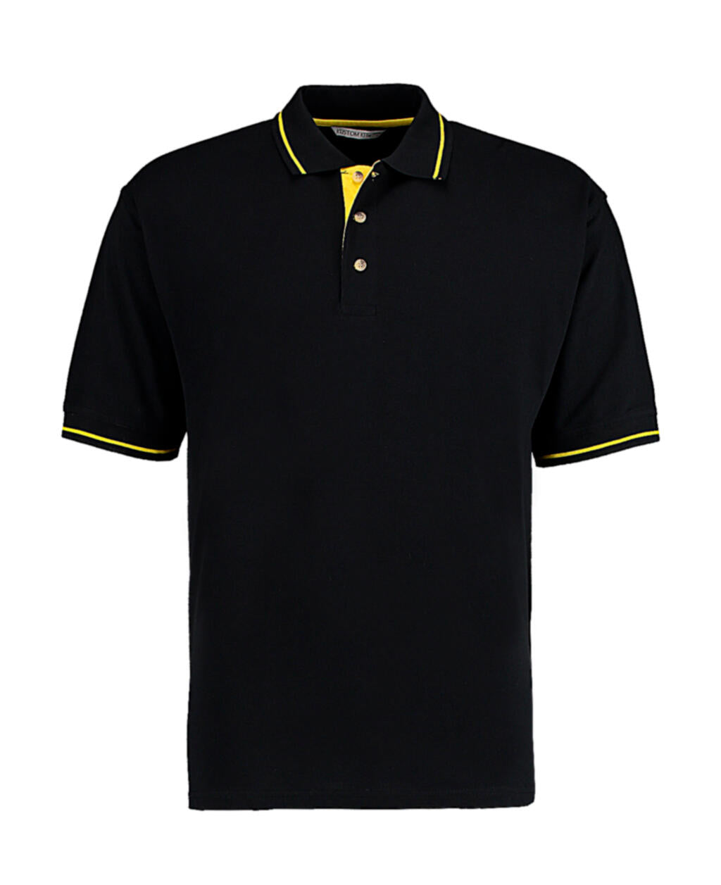  Men's Classic Fit St. Mellion Polo in Farbe Black/Yellow