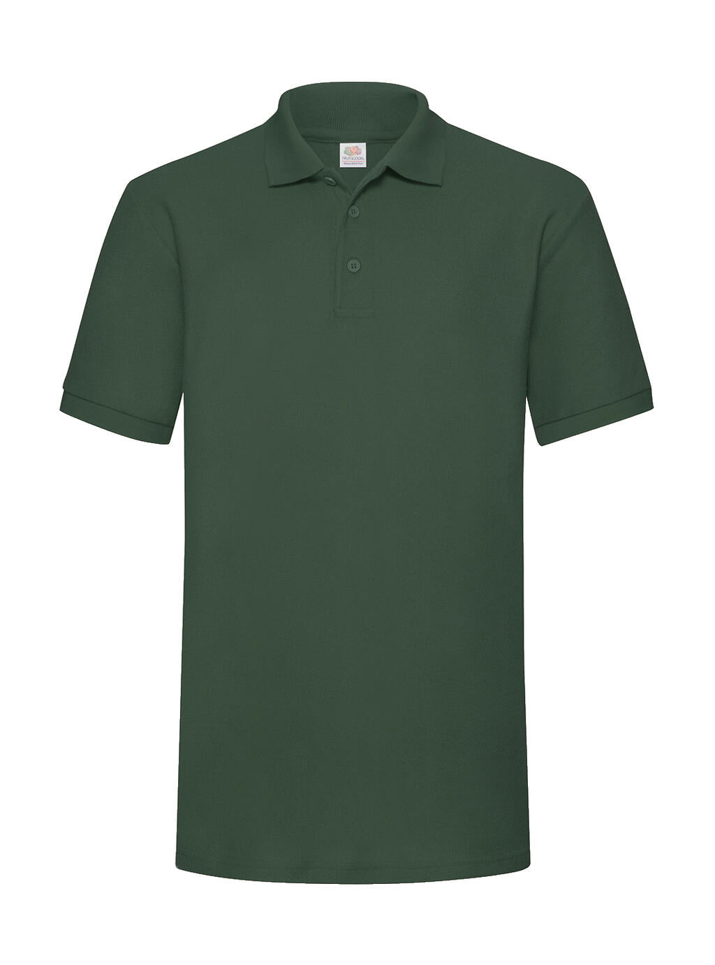  Heavyweight 65/35 Polo in Farbe Bottle Green