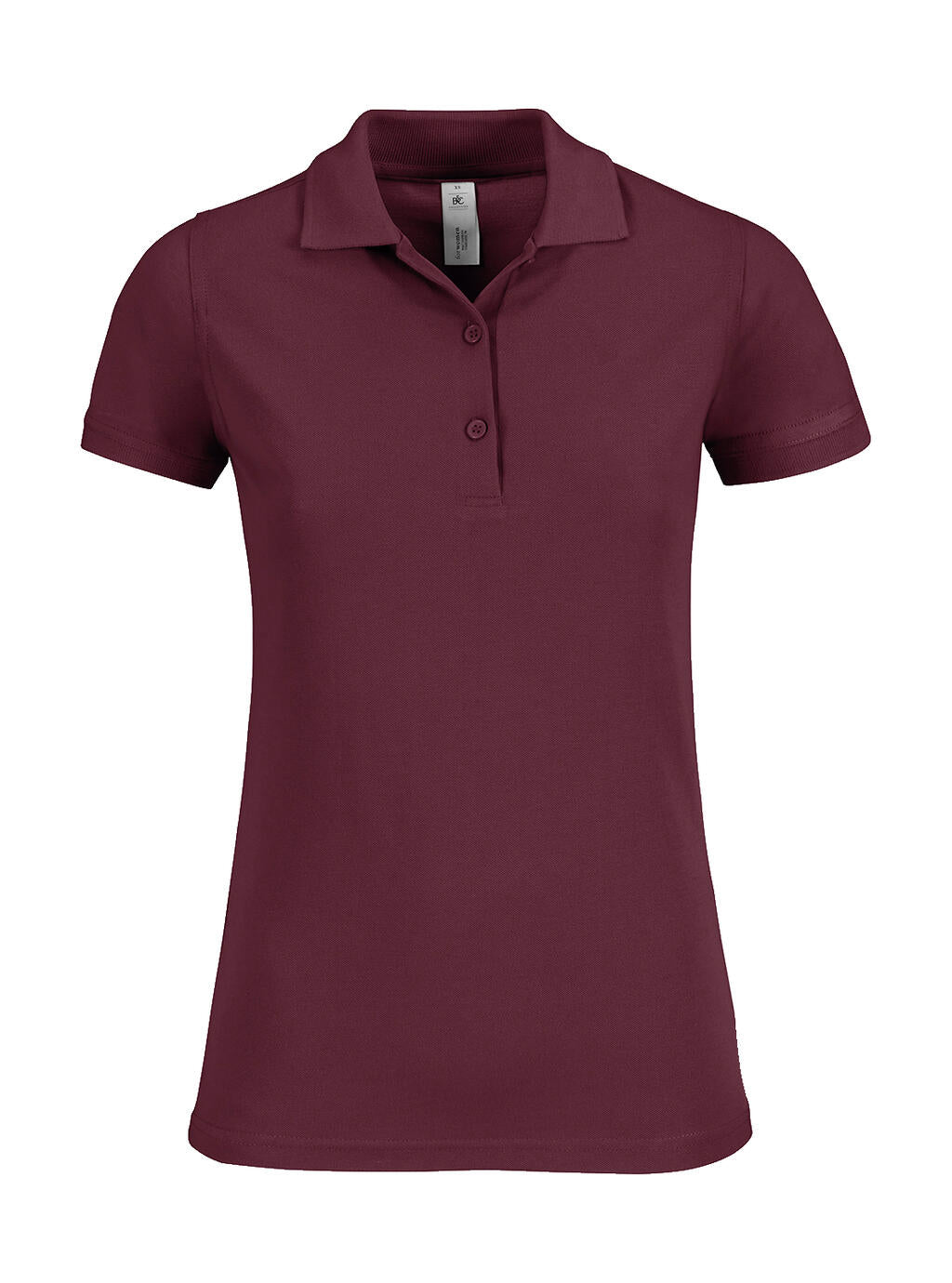  Safran Timeless/women Polo in Farbe Burgundy
