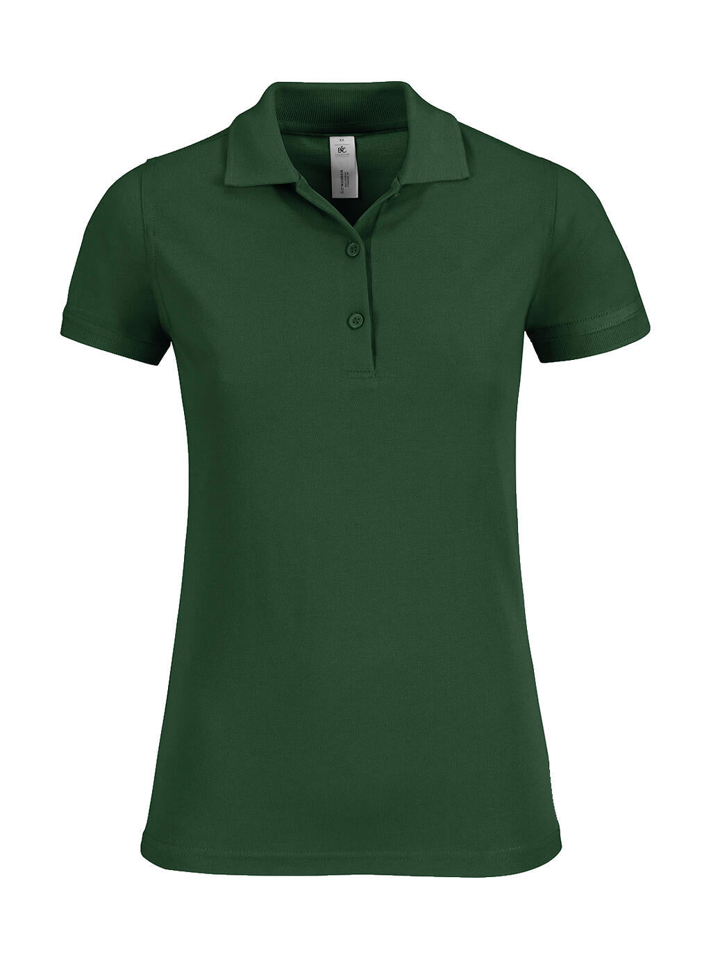  Safran Timeless/women Polo in Farbe Bottle Green