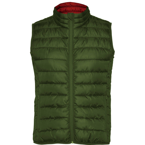 Weste Oslo Woman Militar Green in Farbe Army Green