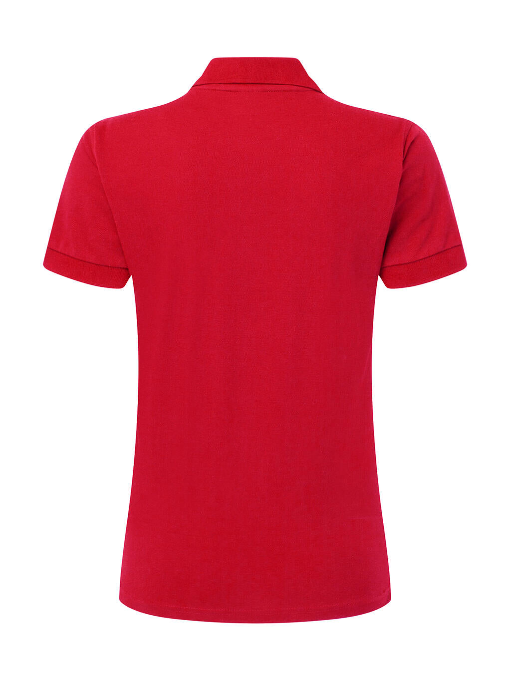  Ladies' Cotton Polo in Farbe White