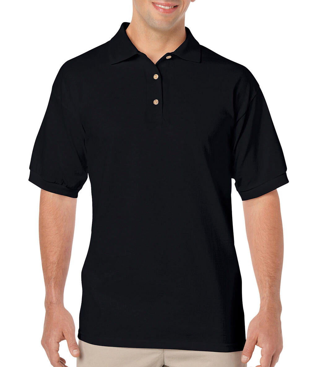  DryBlend Adult Jersey Polo in Farbe Black