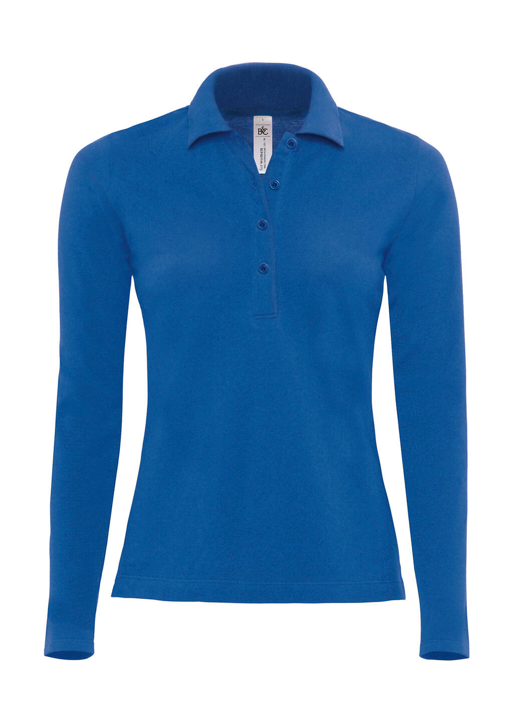  Safran Pure LSL/women Polo in Farbe Royal