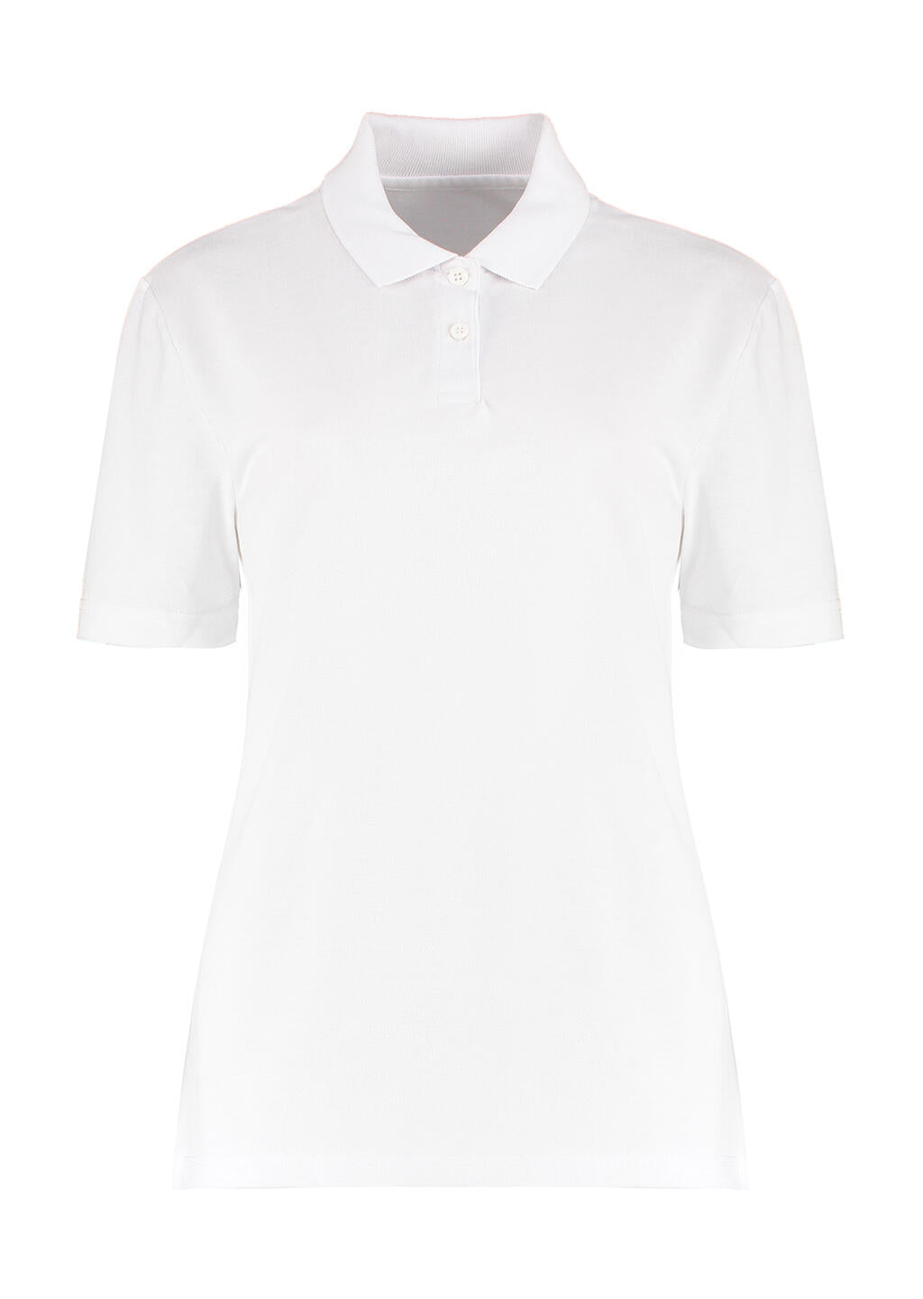  Women's Regular Fit Workforce Polo in Farbe White