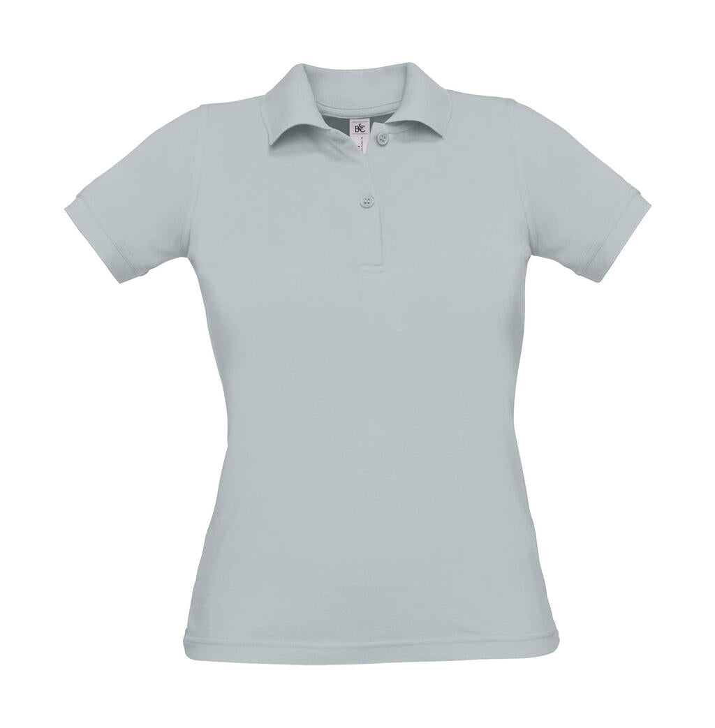  Safran Pure/women Polo  in Farbe Pacific Grey