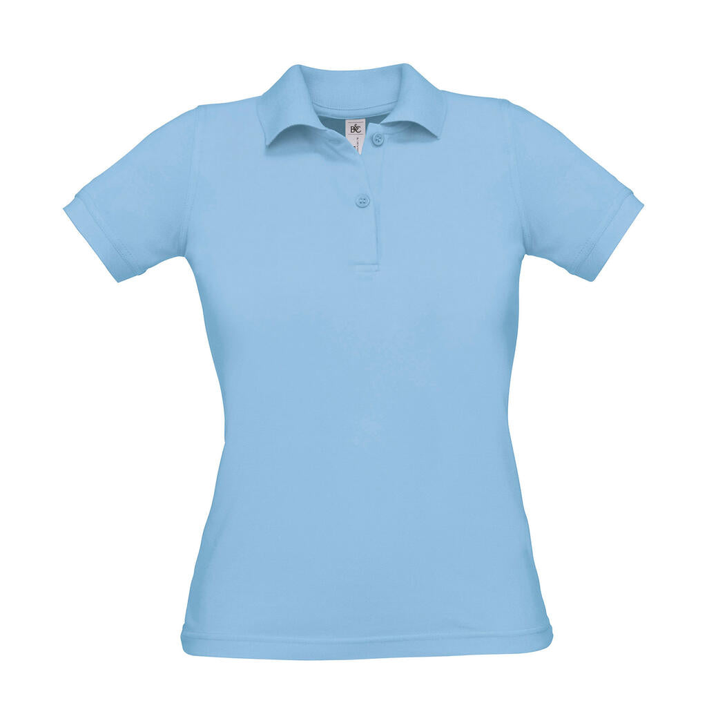  Safran Pure/women Polo  in Farbe Sky Blue