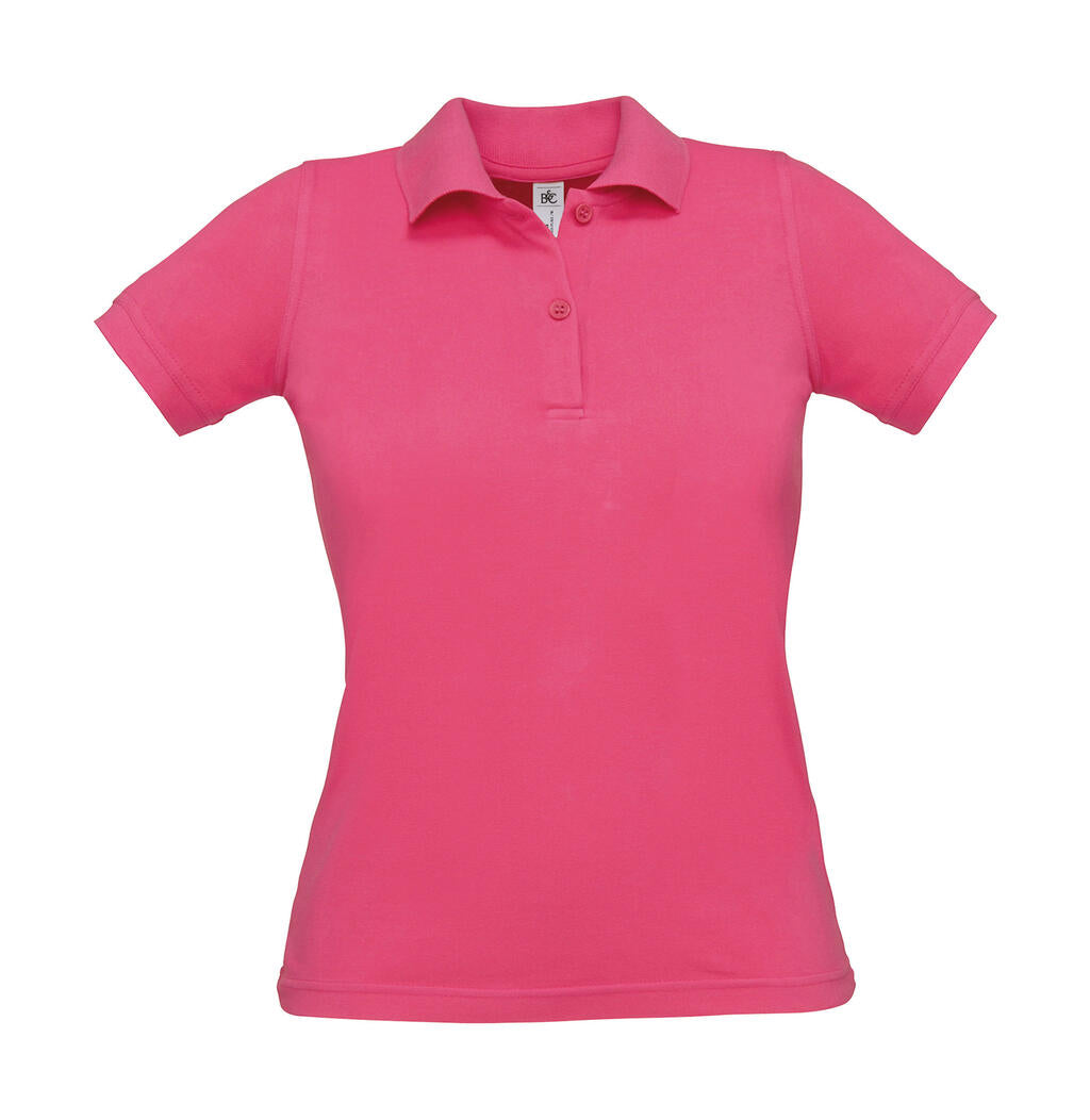  Safran Pure/women Polo  in Farbe Fuchsia