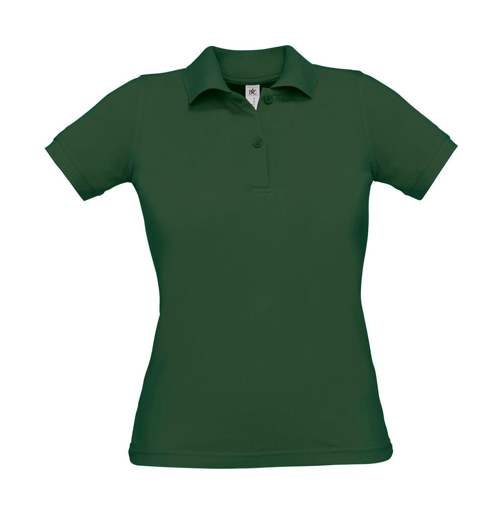  Safran Pure/women Polo  in Farbe Bottle Green