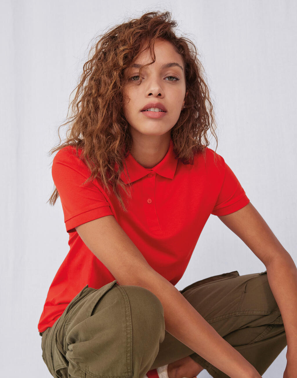 My Eco Polo 65/35 /Women in Farbe White