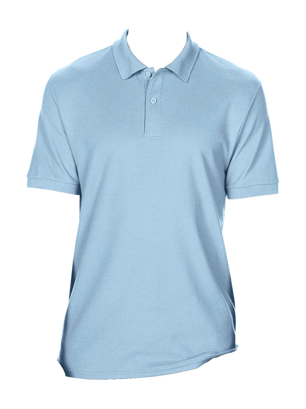  DryBlend® Double Piqué Polo in Farbe Light Blue