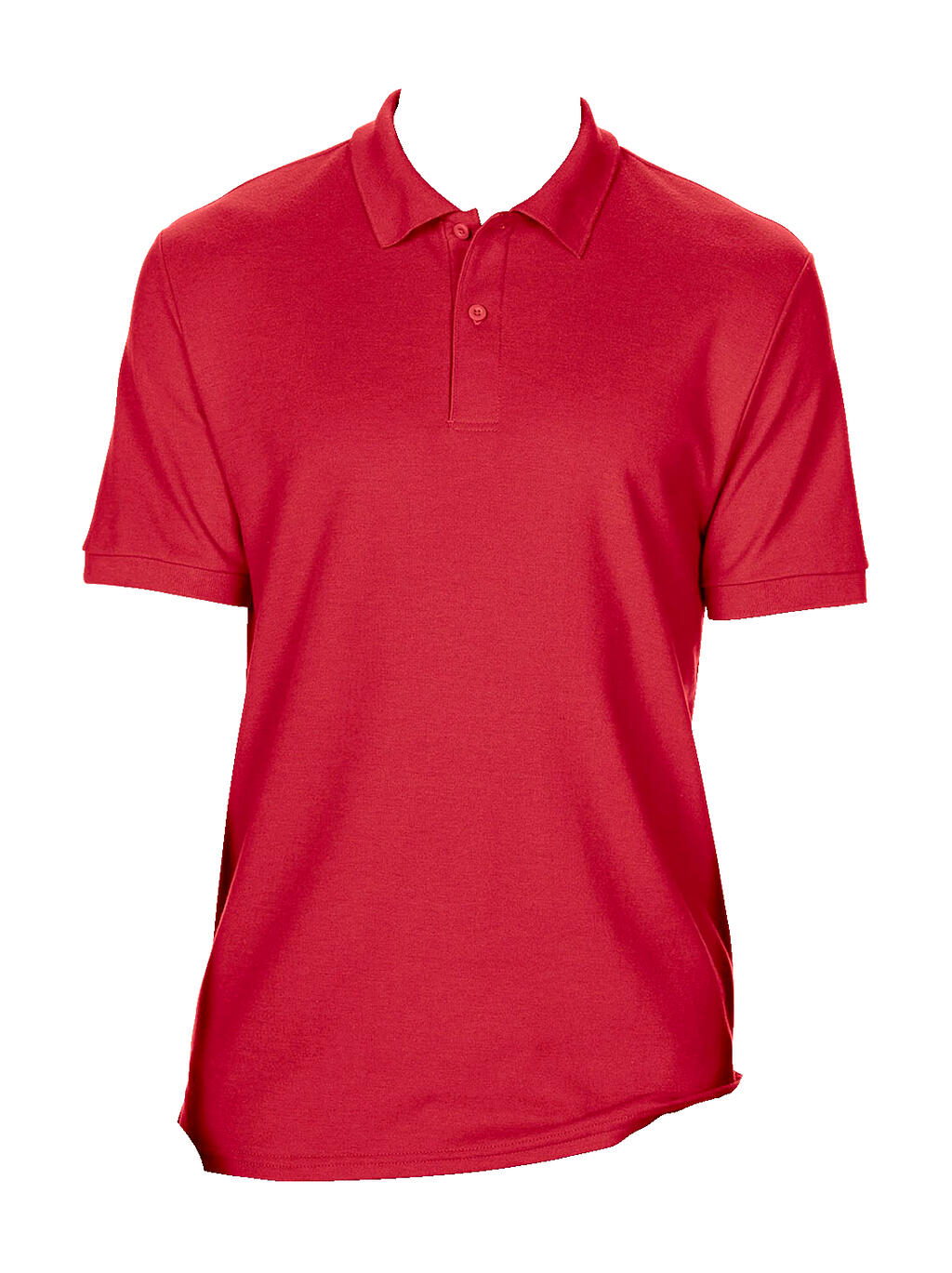  DryBlend® Double Piqué Polo in Farbe Red