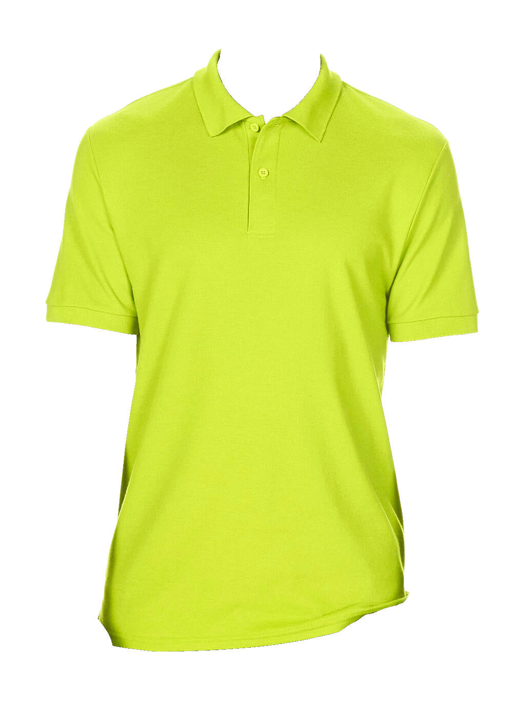  DryBlend® Double Piqué Polo in Farbe Safety Green