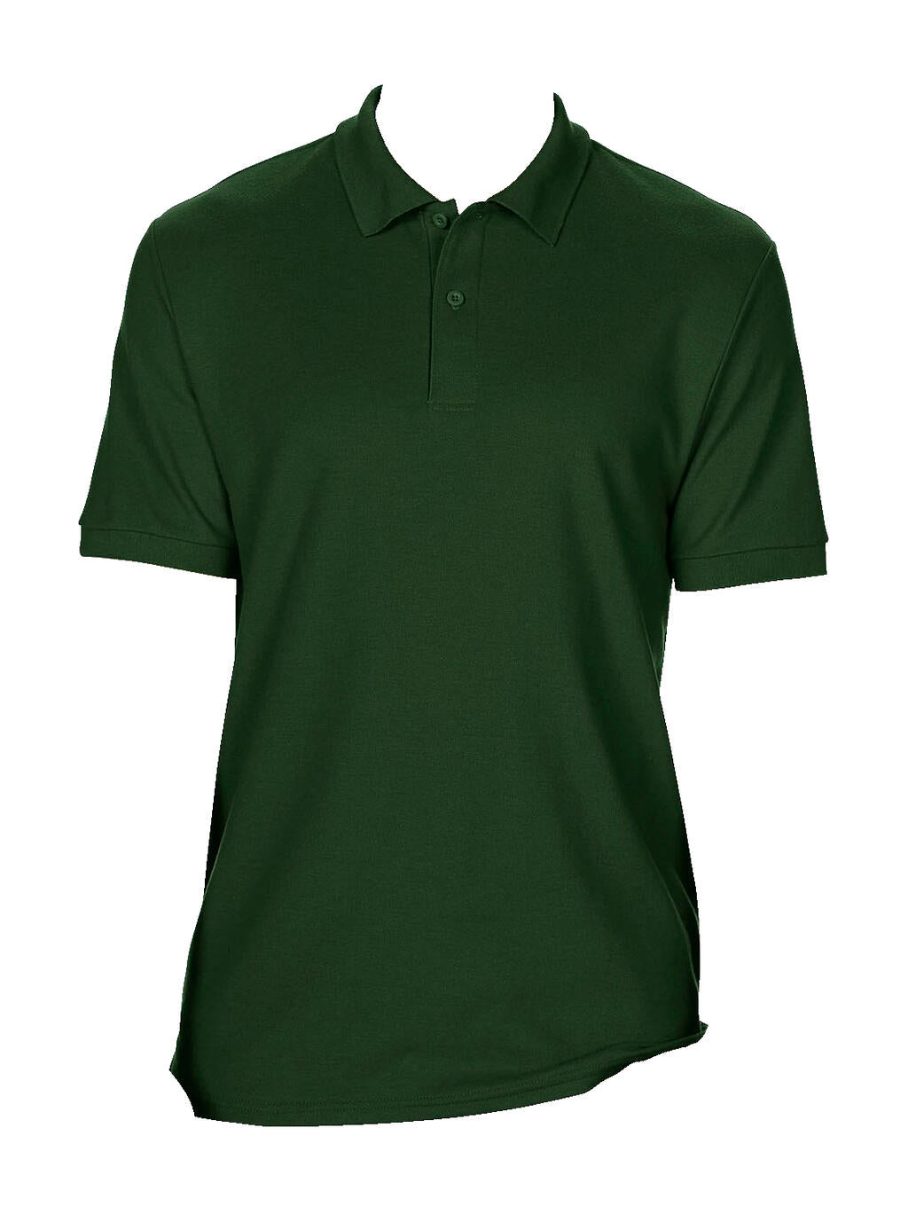  DryBlend® Double Piqué Polo in Farbe Forest Green