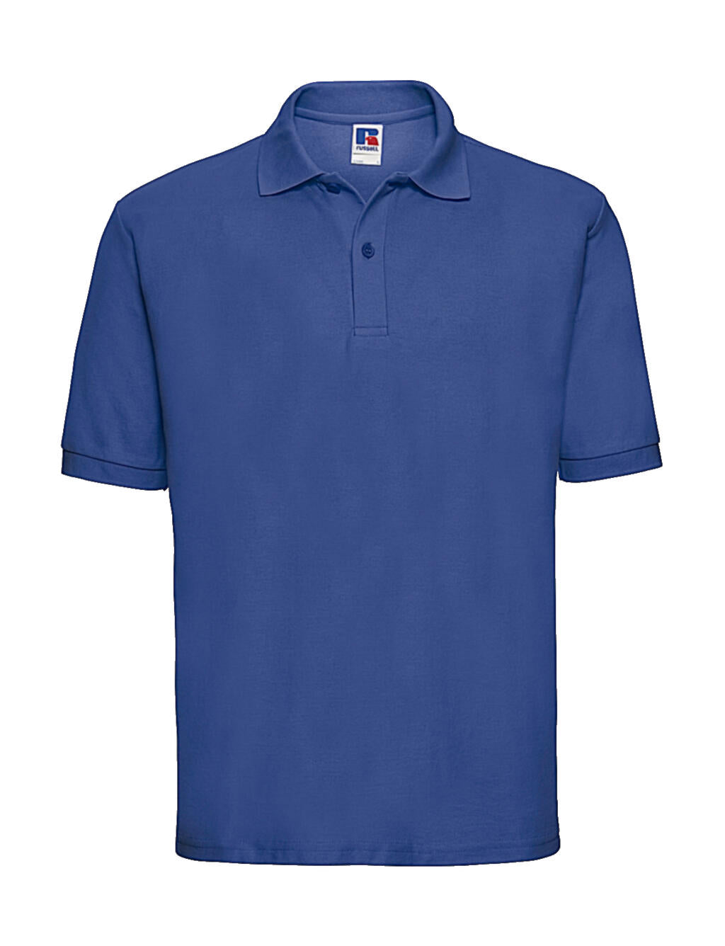  Men's Classic Polycotton Polo in Farbe Bright Royal