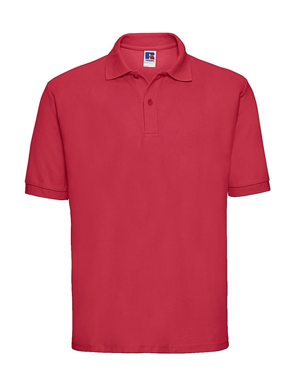 Men's Classic Polycotton Polo in Farbe Classic Red