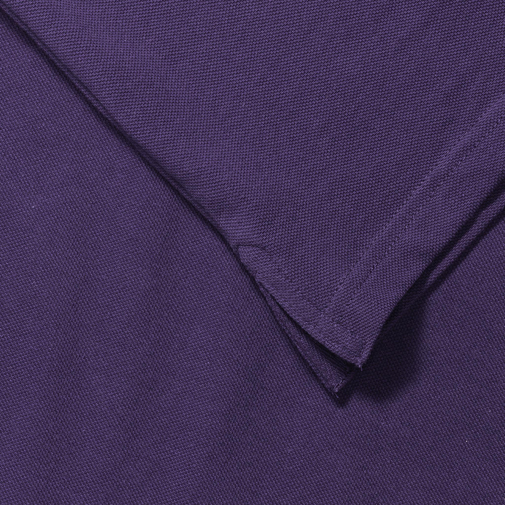  Men's Classic Cotton Polo in Farbe White