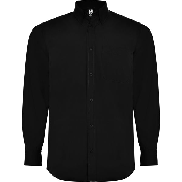 Langärmeliges Shirt Aifos  in Farbe Black