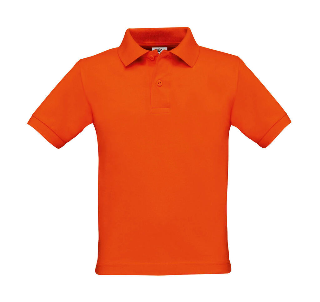  Safran/kids Polo in Farbe Pumpkin Orange