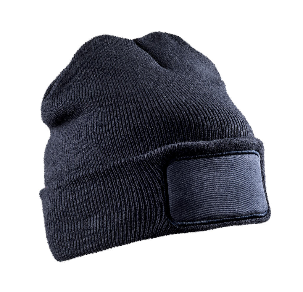  Recycled Thinsulate™ Printers Beanie in Farbe Navy