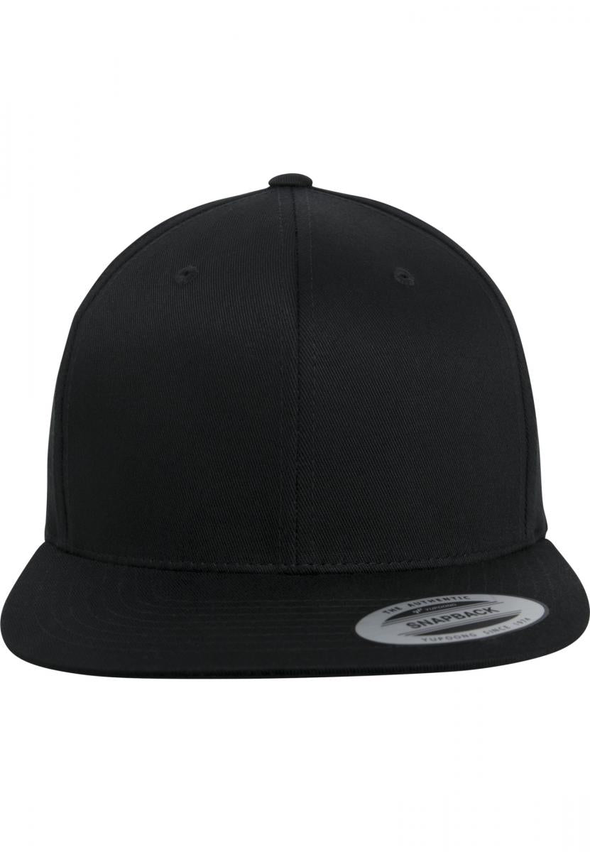  Organic Cotton Snapback in Farbe black