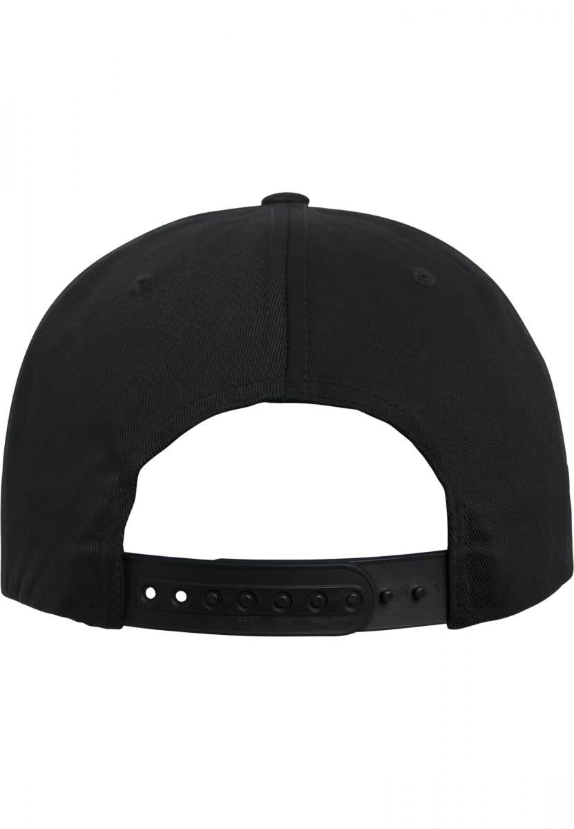  Organic Cotton Snapback in Farbe black