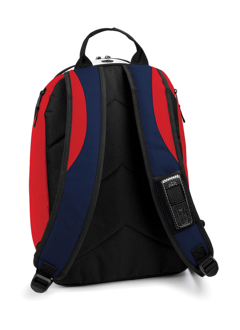  Teamwear Backpack in Farbe Black/Classic Red/White