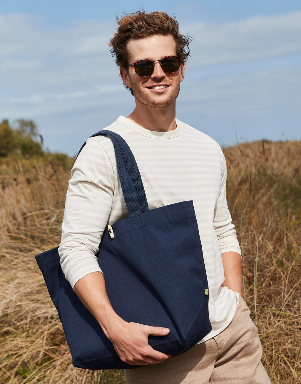  EarthAware™ Organic Marina Tote in Farbe Natural