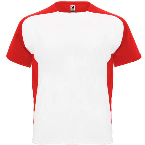 T-Shirt Bugatti  in Farbe White/Red