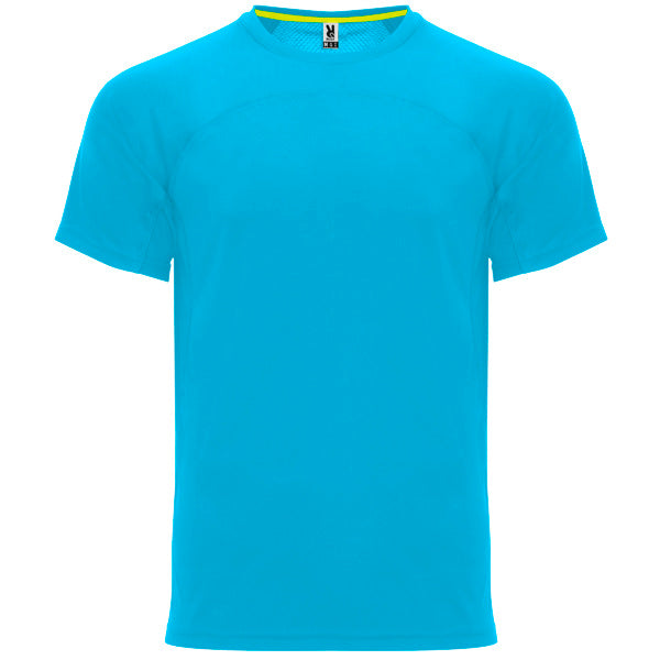 T-Shirt Monaco  in Farbe Turquoise