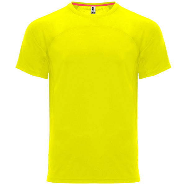 T-Shirt Monaco  in Farbe Fluor Yellow