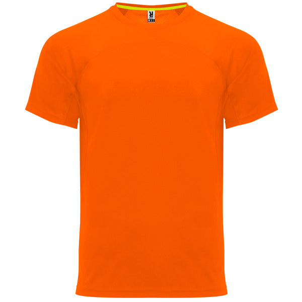 T-Shirt Monaco  in Farbe Fluor Orange