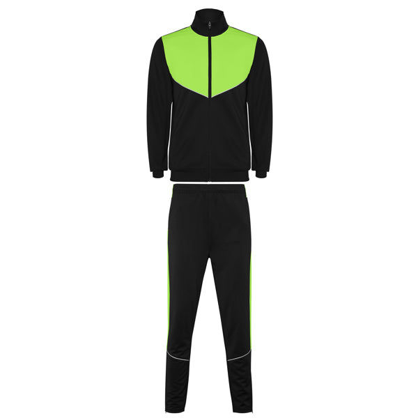 Trainingsanzug Evans  in Farbe Black/Lime