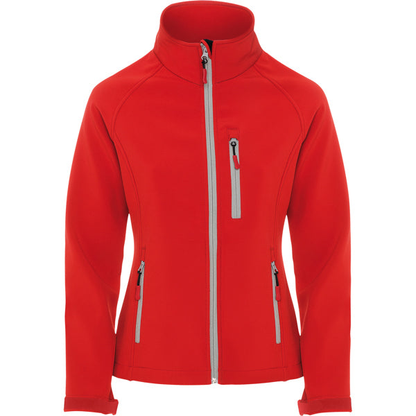 Softshell Antartida Woman  in Farbe Red
