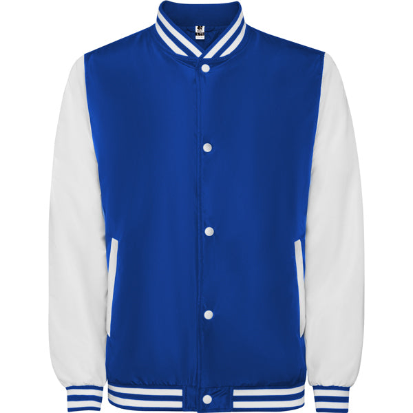 Jacke California  in Farbe Royal Blue/White